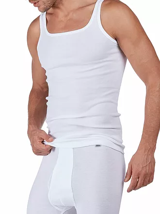 HUBER | Trägershirt - Unterhemd  "Comfort" (Weiß) | 